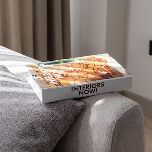 Rustic Interiors Decorative Faux Book Box with Hidden Storage for Coffee Table, Bookshelf, Mantel Decor |  Photo, Keepsake Storage