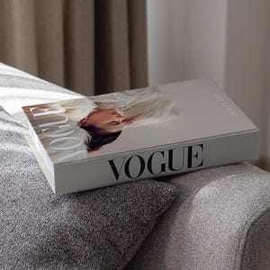 Vogue To Love Dekorative Bücherbox mit versteckter Aufbewahrung für Bücherregal, Couchtisch, Kamindekor |  Foto, Andenken Aufbewahrung