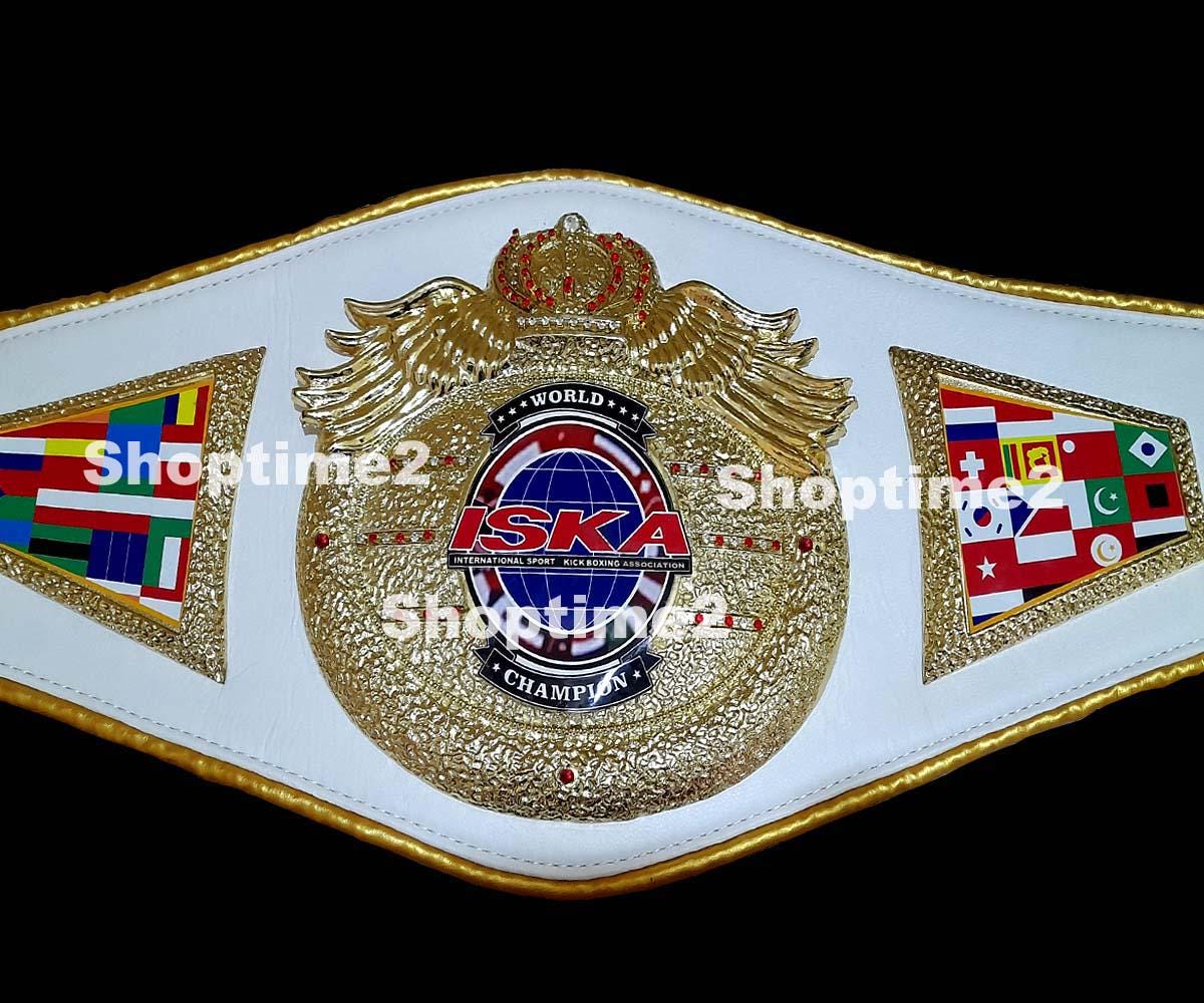 ISKAキックボクシング選手権ベルト、金メッキ - Etsy 日本