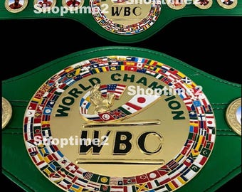 WBC World Boxing Heavy Weight Championship Belt Adult Size