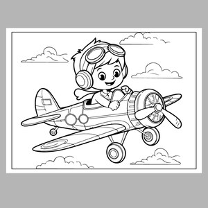 12 Printable Coloring Pages for Kids | Fun Activity Sheets | Instant ...