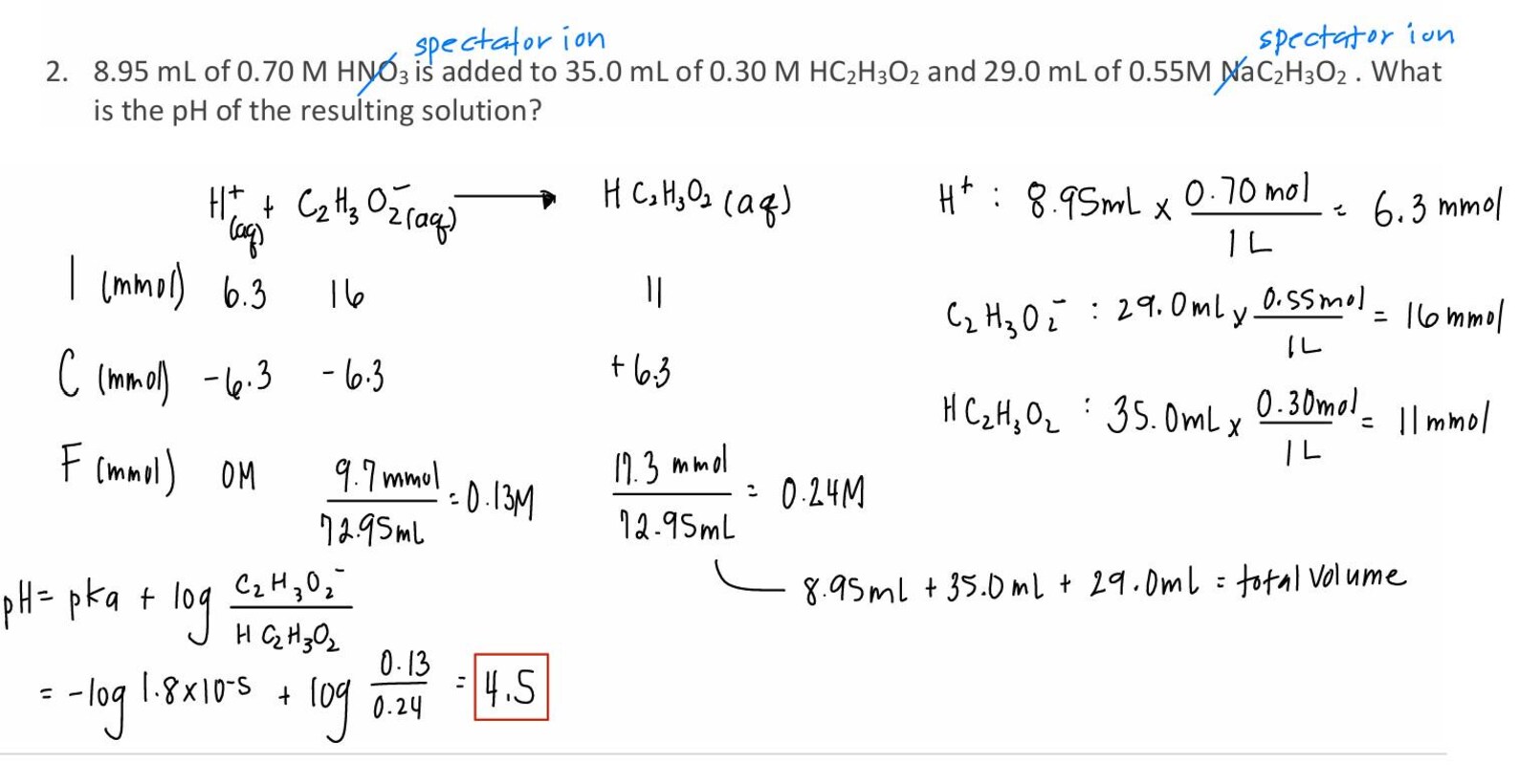Advanced Acid,base and Solubility Equilibrium Notes and Homework W FREE ...