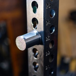 Pair of Squat Rack Plastic Storage Peg - Holds Accessories, Change Weights and Micro Weights