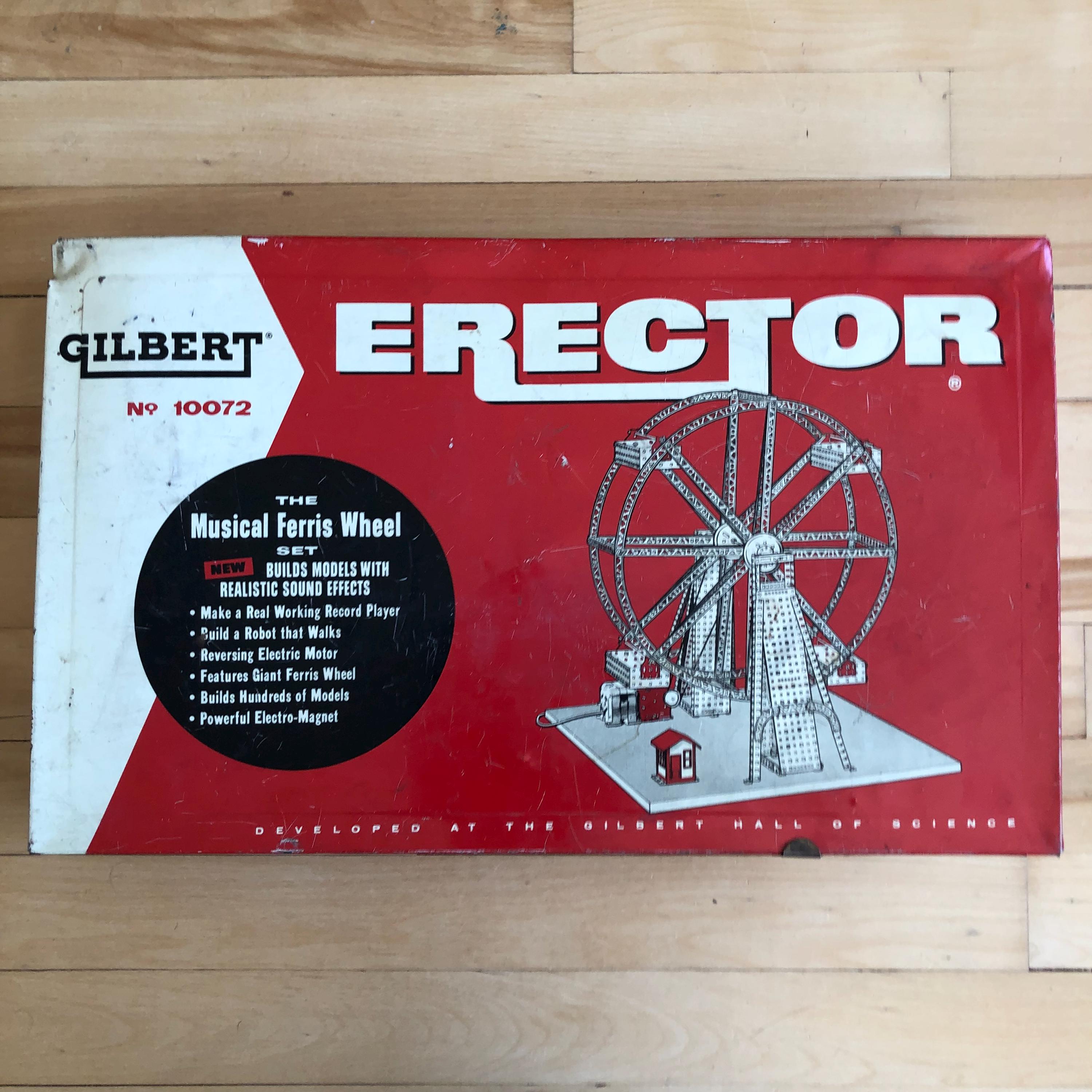 Ferris Wheel Erector Set Motor Replacement 1958 Gilbert Erector