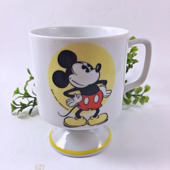Disney Mickey Mouse Coffee Mug Cartoon Strips Newspaper Funnies