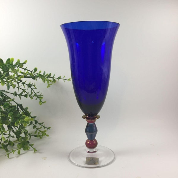 Mikasa Blue Glasses Etsy