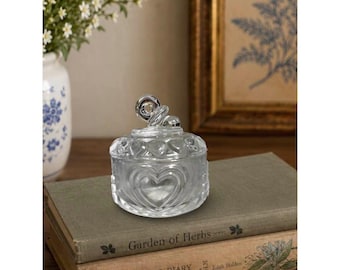 Boîte à sucettes transparente Forever Favors (24 % de plomb) - Pot à souvenirs en cristal