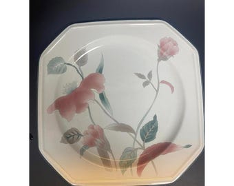 Mikasa Continental Silk Flowers F3003 Assiette à salade octogonale 20 cm (20 cm)