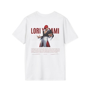 Iori Yagami King of Fighters T-Shirt: Anime Retro Gaming KOF