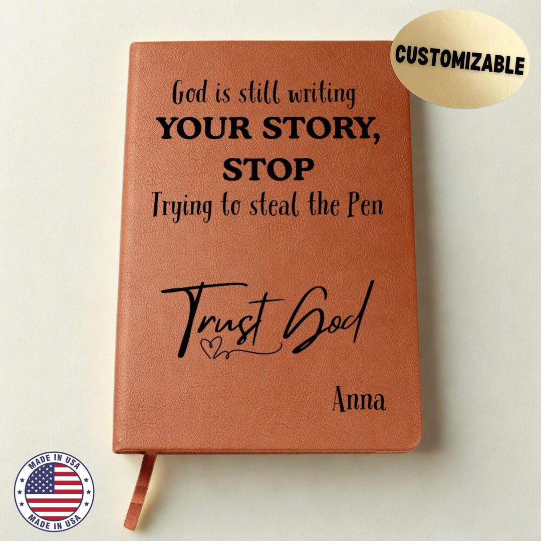 thumbnail image 2 of I Can Do Everything Zippered Classic LuxLeather Journal In Turquoise - Philippians 4:13 2 of 9