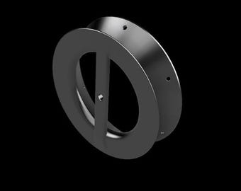 Moulinet de pêche à la main ultraléger compatible avec les mousquetons - Matériel de randonnée et de camping