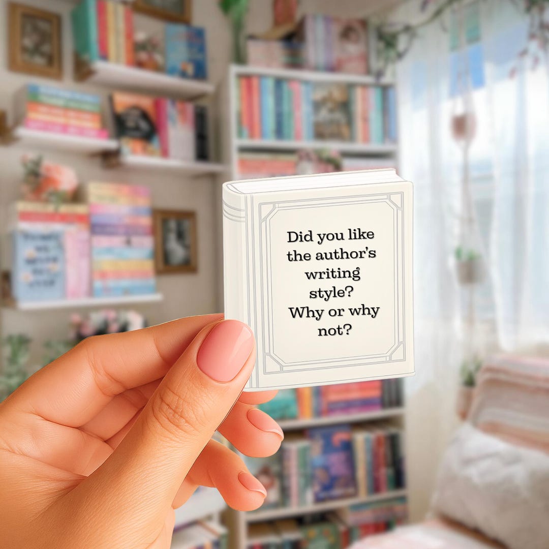Book Club Printable Bookish Questions - the Core Cards for Fun Book ...