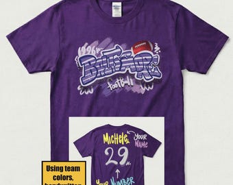 Baltimore Football Shirt, Personalized Number and Name Sweatshirt