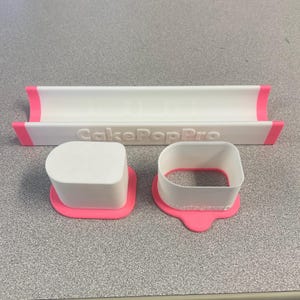 Cakesicle Cake Pop Mold & Tray Set – 1.5&quot; Cake Pop Shaper Kit for Baking Parties Special Events