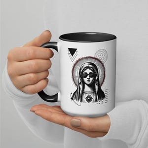 Mary Magdalene Mug | Spiritual Coffee Cup | Goddess Art | Divine Feminine Gift | Mystic Religious Icon Mug