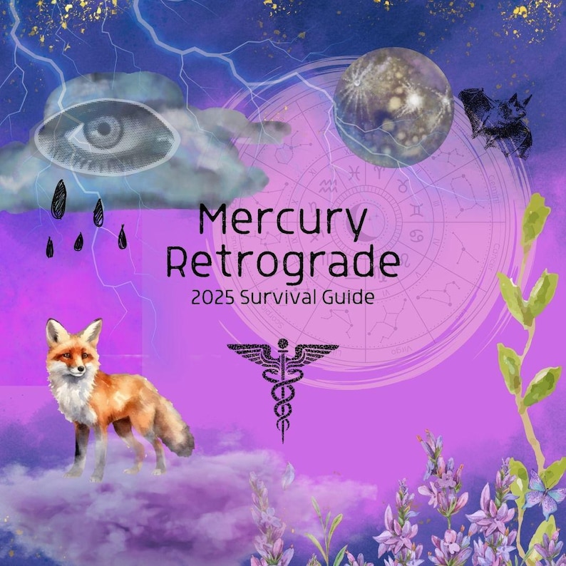 Mercury Retrograde Survival Guide 2025 Etsy