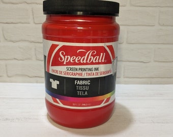 Fabric Screen Printing Ink 32 oz. 4601 Red