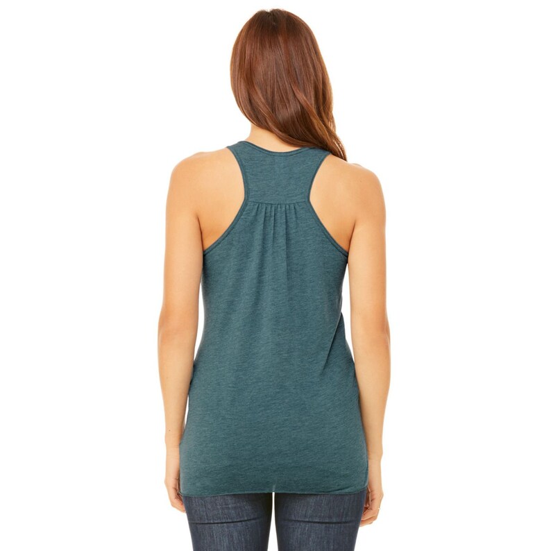 When Nothing Goes Right Go Left Ladies Flowy Tank Positive Etsy