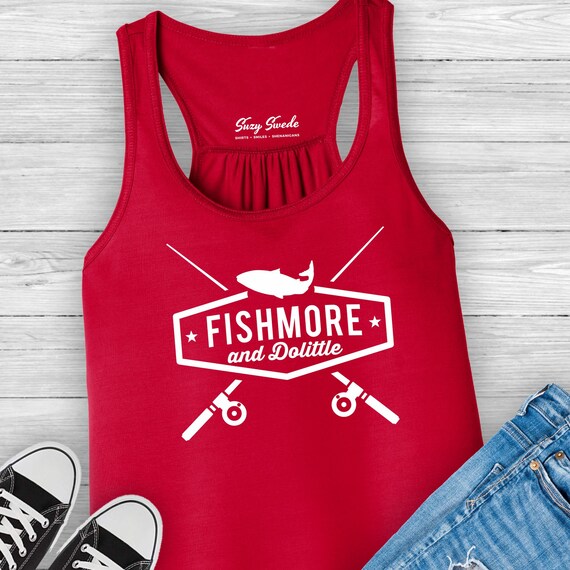 Fishing Shirt, Fishmore and Dolittle Ladies Tank Top, Lake Shirt, Funny Fishing  Shirt, Retired Shirt, Outdoorsy, Gone Fishing, Fisherwoman -  Canada