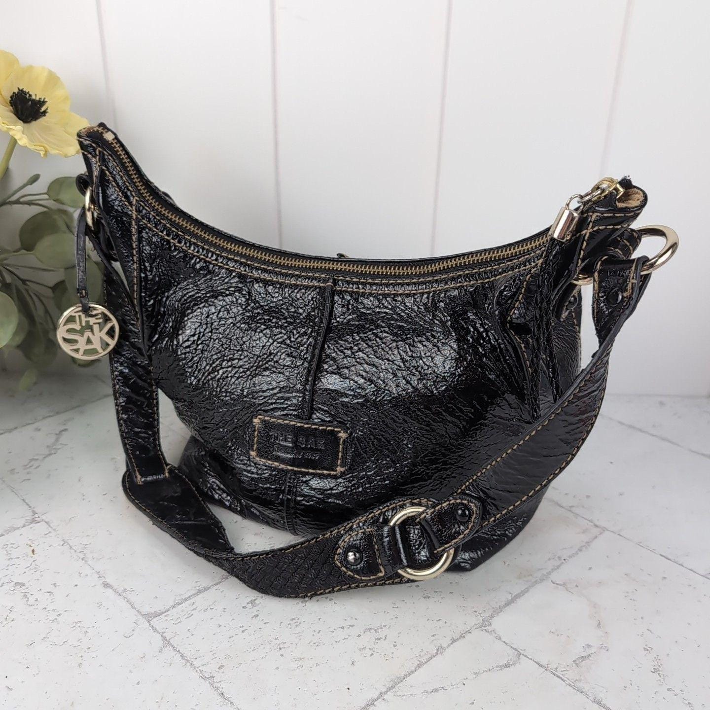 The Sak Black Leather Purse - Etsy display picture 1