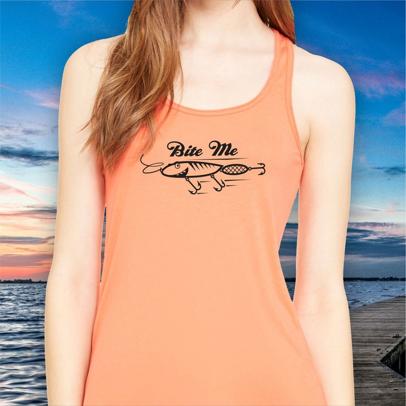 Fishing Shirt Lake Shirt Ladies Fishing Tank Top Womens Etsy