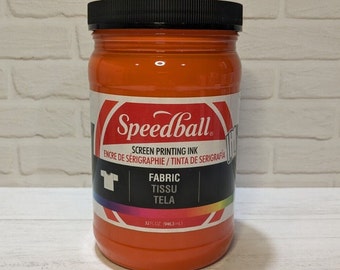 Fabric Screen Printing Ink 32 oz. 4609 Orange