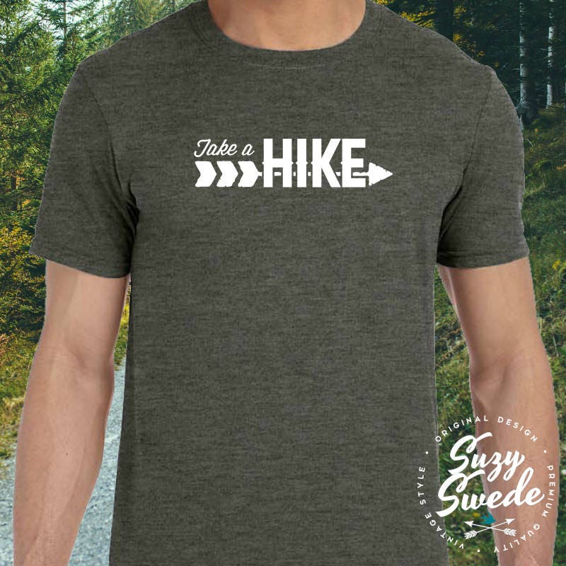 Take A Hike T-shirt Outdoorsman adventure camping | Etsy