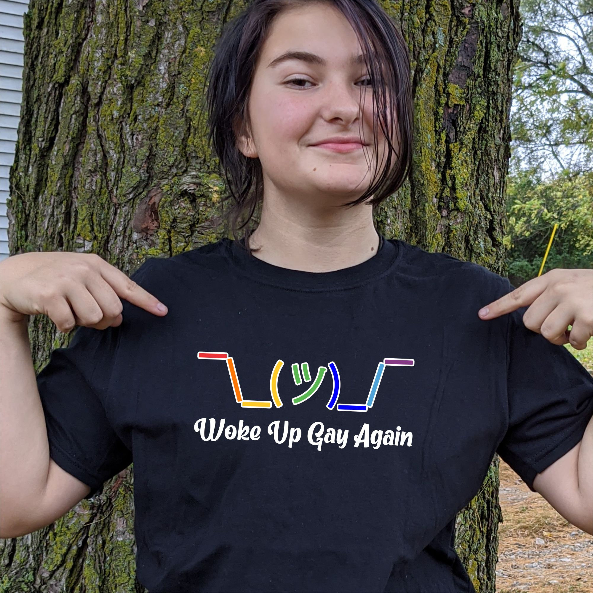 Be Proud Rainbow LGBT Pride Men's Graphic T-Shirt, Purple, 3X