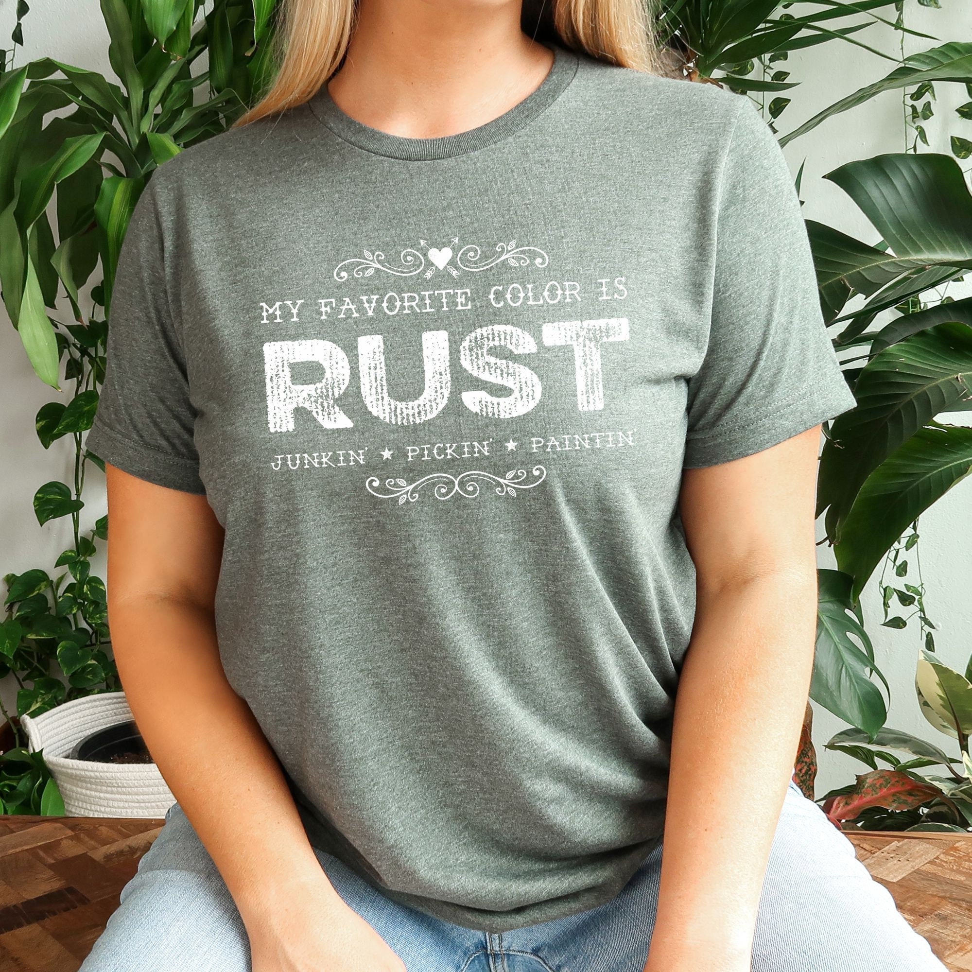 Rust Picker My Favorite Color is Rust, Junker, Picker, Antiques, Upcycled Vintage ...