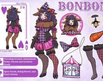 Fursona Reference Sheet Commission: Furry Ref Sheet, Anthro Original Character, Roblox OC, Fursuit Design