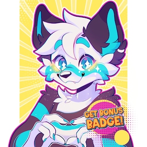 Custom Furry Art Commission | Fursona-profielfoto (digitaal)