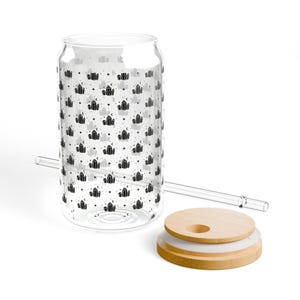 Minikristallen sipperglas zwart-elegante 16oz-beker, mooie gekristalliseerde drinkbeker, uniek cadeau voor wijnliefhebbers, sprankelend glaswerk voor