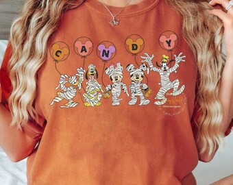 Mickey And Friends Halloween Shirt, Mickeys Not So Scary Shirts, Disneyland Halloween Gift Shirt, Disney Family Matching Halloween Shirt