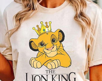 Disney Simba Lion King T-shirt, Animal Kingdom Shirts, The Lion King Shirt, Birthday Gift Tee, Disney Matching Shirt, Disneyland Family Trip