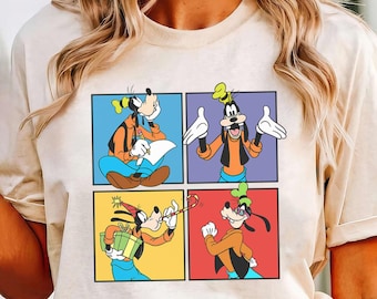 Retro Disney Goofy Emotion T-shirt, A Goofy Movie Shirts, Disney Dog Lover, Birthday Gift, Disneyworld Shirt, Disneyland Family Trip Shirt