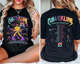 Vintage Powerline Stand Out Tour '95 Shirt, Retro A Goofy Movie Retro Tee, 90s Nostalgia Apparel, WDW Disneyland Trip Vacation Gift T-Shirt