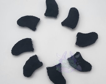 Aangepaste 2" pluche bontpakklauwen