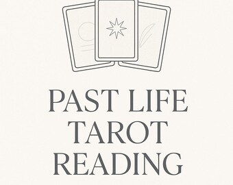 Intuitive Past Life Tarot Reading: Karmic Insight (PDF)