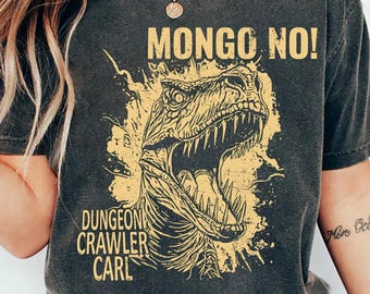 Dungeon Crawler Carl Shirt, Princess Donut & Mongo Gift, Geek fashion