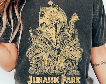 Jurassic Park T-Shirt: Dinosaur Trip Tee, Unisex Cotton