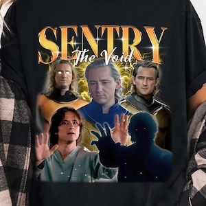 Sentry Thunderbolts-tröja: Lewis Pullman Retro MCU Unisex-tröja