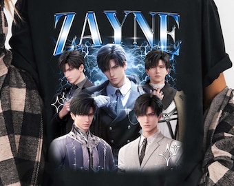 Zayne Love Anime T-Shirt: Deepspace Character Tee