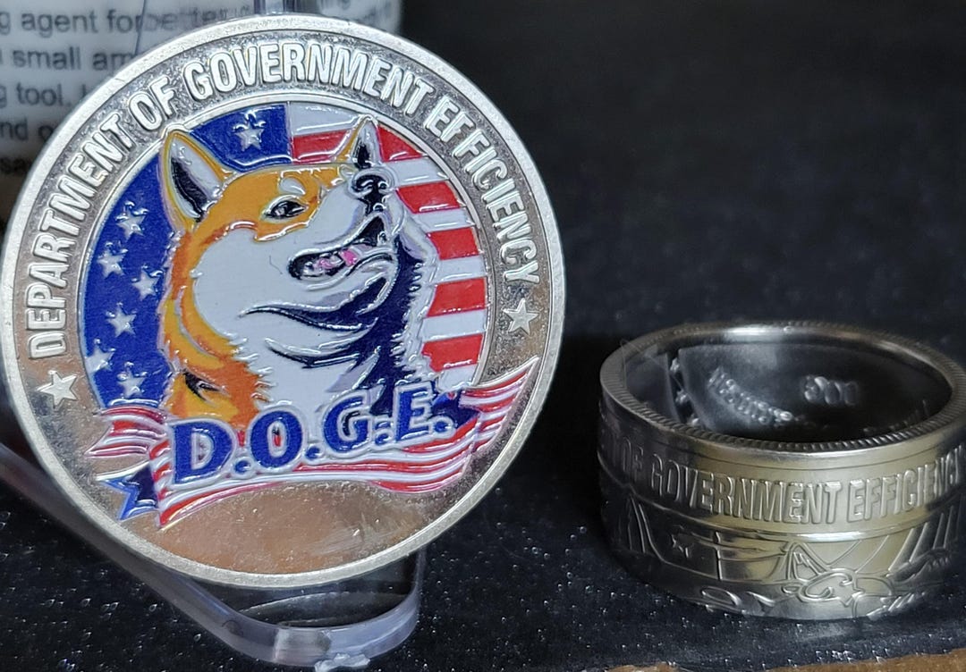 DOGE Challenge Coin Ring - Etsy
