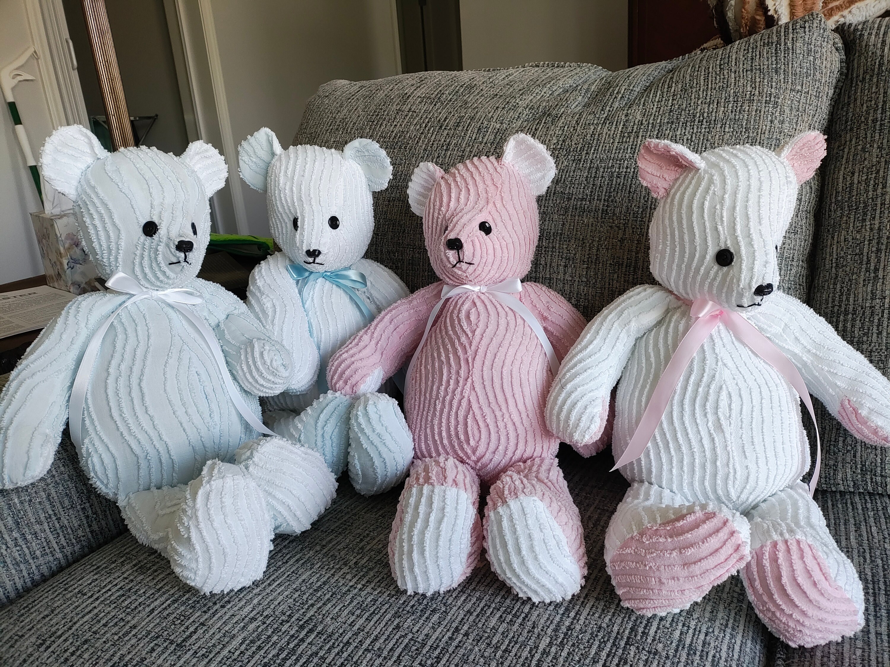 Chenille Bear Etsy