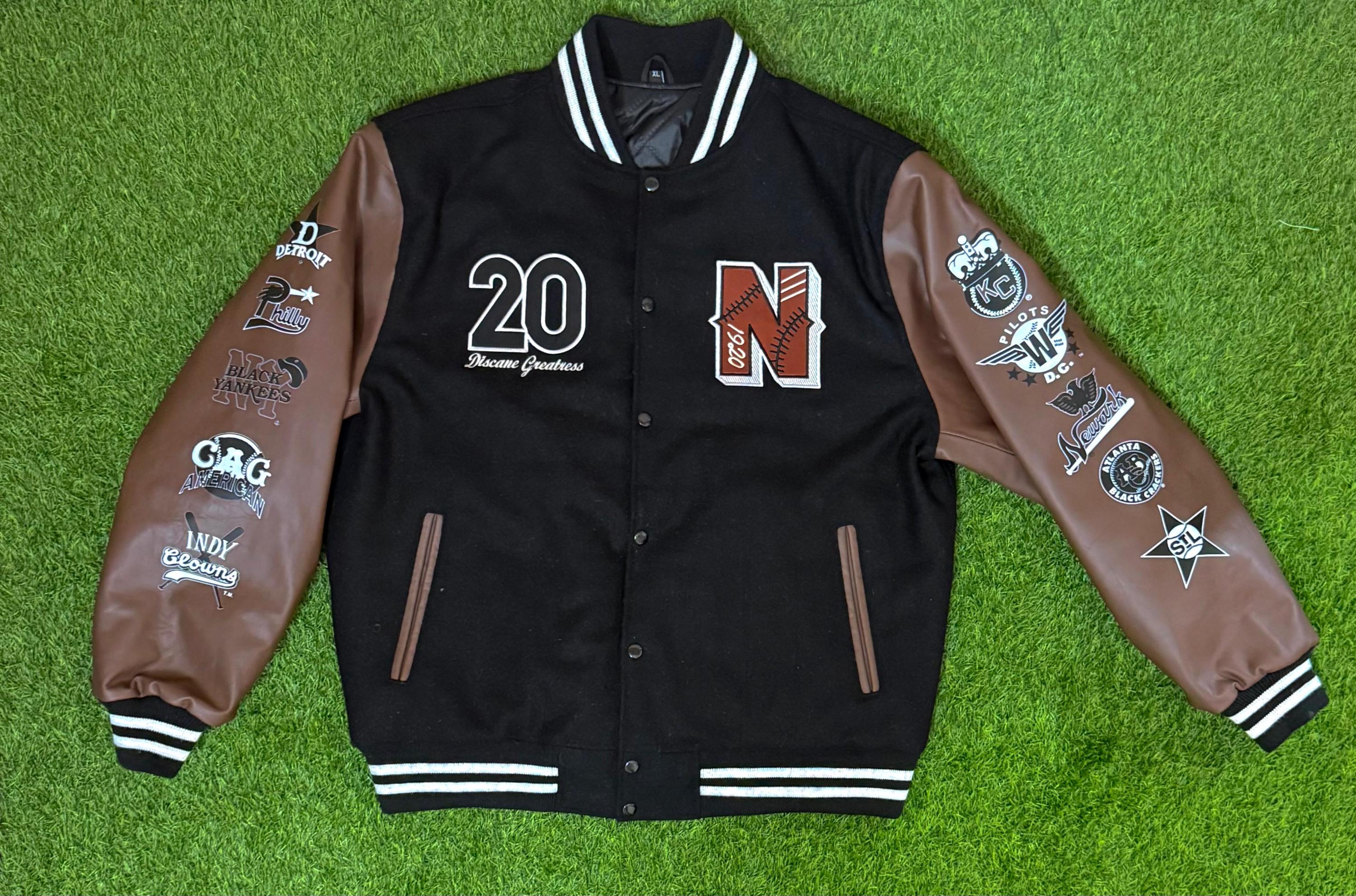 ニグロリーグ　革ジャン Negro leagues jacket - Etsy 日本