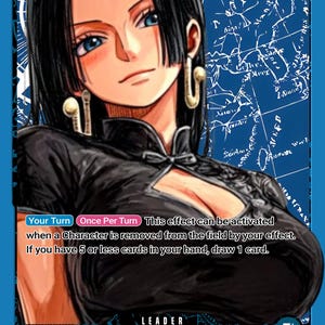 Boa Hancock - One Piece TKG Custom Anführer - Proxy