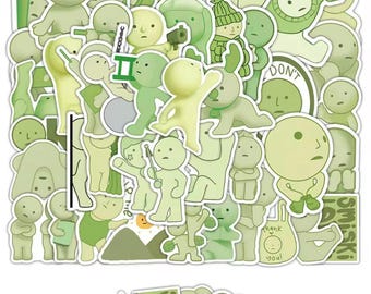 Smiski 100pcs waterproof stickers | Graffiti stickers