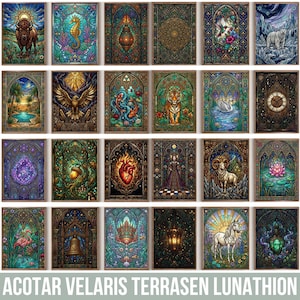 Sarah J Maas Set of 50 Prints ACOTAR Velaris City of Starlight Crescent City Throne of Glass Instant Digital Download Art Print Booknook Kit