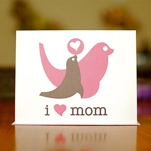 I Heart Dad New Baby Card with Papa & Baby Seals 100% Recycled Paper image 3