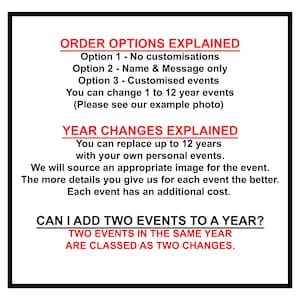 Personalised Road To 40, Born in 1986, 40th Birthday gift for Her or Him, A4/A3 Print/Poster, Framed/Unframed, Milestone Keepsake Gift image 11